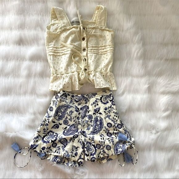 Jak & Peppar Paisley Short Set (7) - Picture 1 of 10